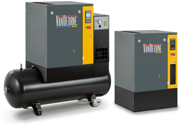Flex en Fix series VanDeurne compressoren