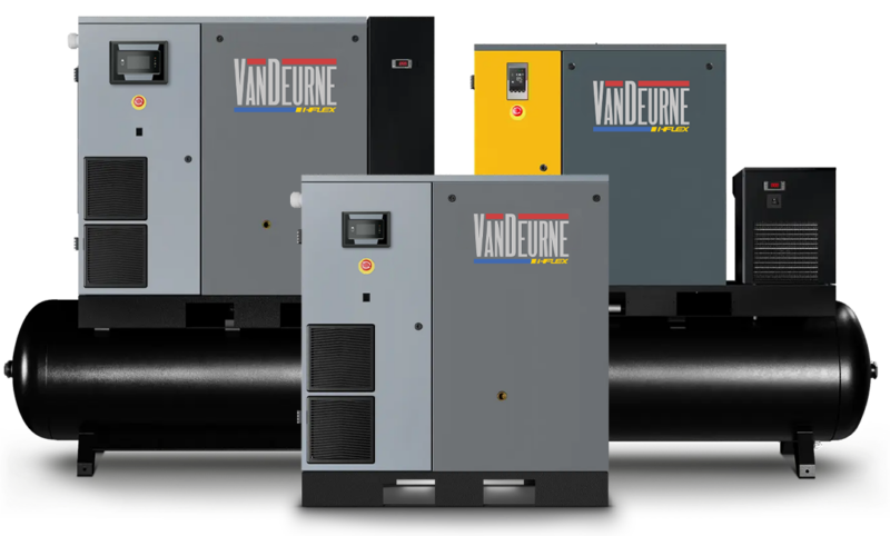 VanDeurne IFlex 7.5-11 en 15-22 compressoren